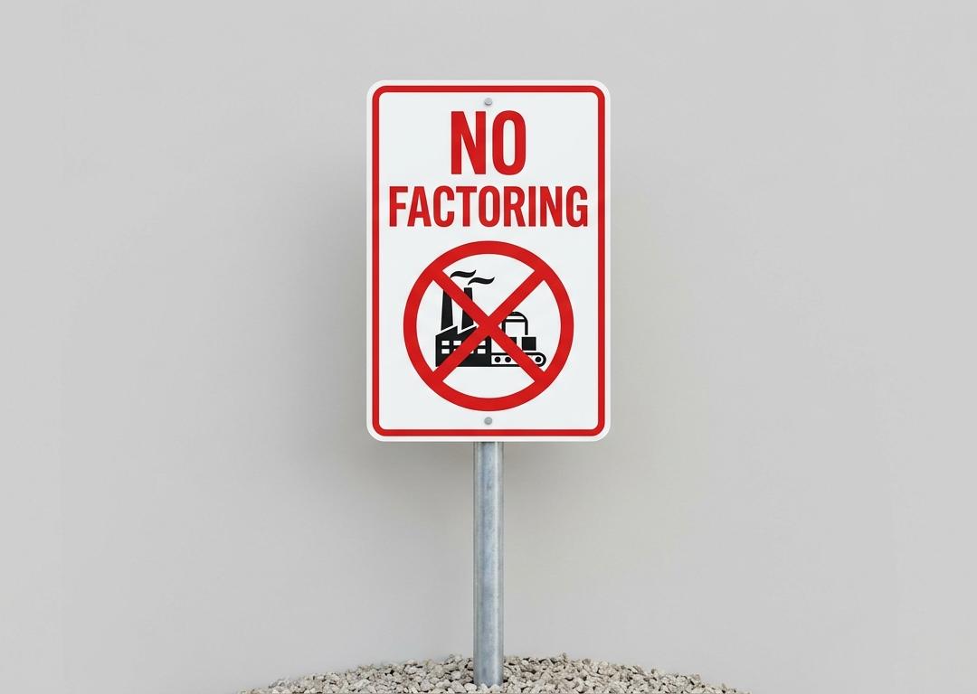 when do not use factoring